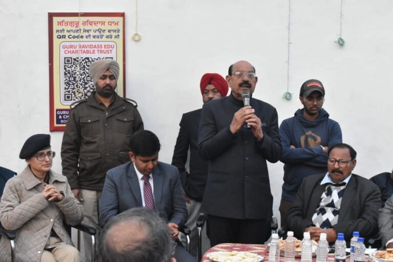 ਪੰਜਾਬ ਸਰਕਾਰ ਸਤਿਗੁਰੂ ਰਵਿਦਾਸ ਮਹਾਰਾਜ ਜੀ ਦੇ ਪ੍ਰਕਾਸ਼ ਉਤਸਵ ਨੂੰ ਪੂਰੀ ਸ਼ਰਧਾ ਨਾਲ ਮਨਾਉਣ ਲਈ ਵਚਨਬੱਧ : ਮੋਹਿੰਦਰ ਭਗਤ