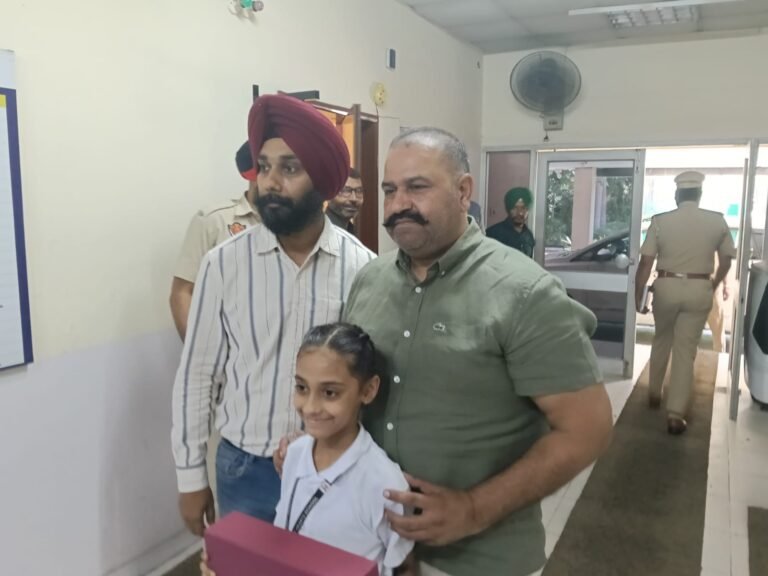 ਜਲੰਧਰ ਦੀ ਨੰਨੀ ਹੋਣਹਾਰ ਹਰਨਾਜ਼ ਕੌਰ ਕੋਹਲੀ ਦੀ ਉਪਲਬਧੀ ‘ਤੇ ਸਾਬਕਾ ਸੰਸਦ ਮੈਂਬਰ ਸੁਸ਼ੀਲ ਰਿੰਕੂ ਵੱਲੋਂ ਸ਼ੁਭਕਾਮਨਾਵਾਂ