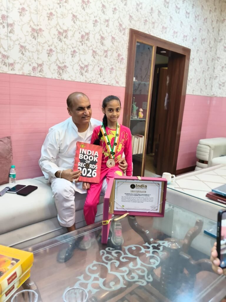 ਇੰਡੀਆ ਬੁੱਕ ਆਫ ਰਿਕਾਰਡਜ਼ ਹੋਲਡਰ ਹਰਨਾਜ਼ ਕੌਰ ਨੂੰ ਪੰਜਾਬ ਸਰਕਾਰ ਦੇ ਟੂਰਿਜ਼ਮ ਅਤੇ ਕਲਚਰਲ ਅਫੇਅਰਜ਼ ਵਿਭਾਗ ਦੇ ਸਲਾਹਕਾਰ ਦੀਪਕ ਬਾਲੀ ਜੀ ਵੱਲੋਂ ਮਿਲੀਆਂ ਸ਼ੁਭਕਾਮਨਾਵਾਂ